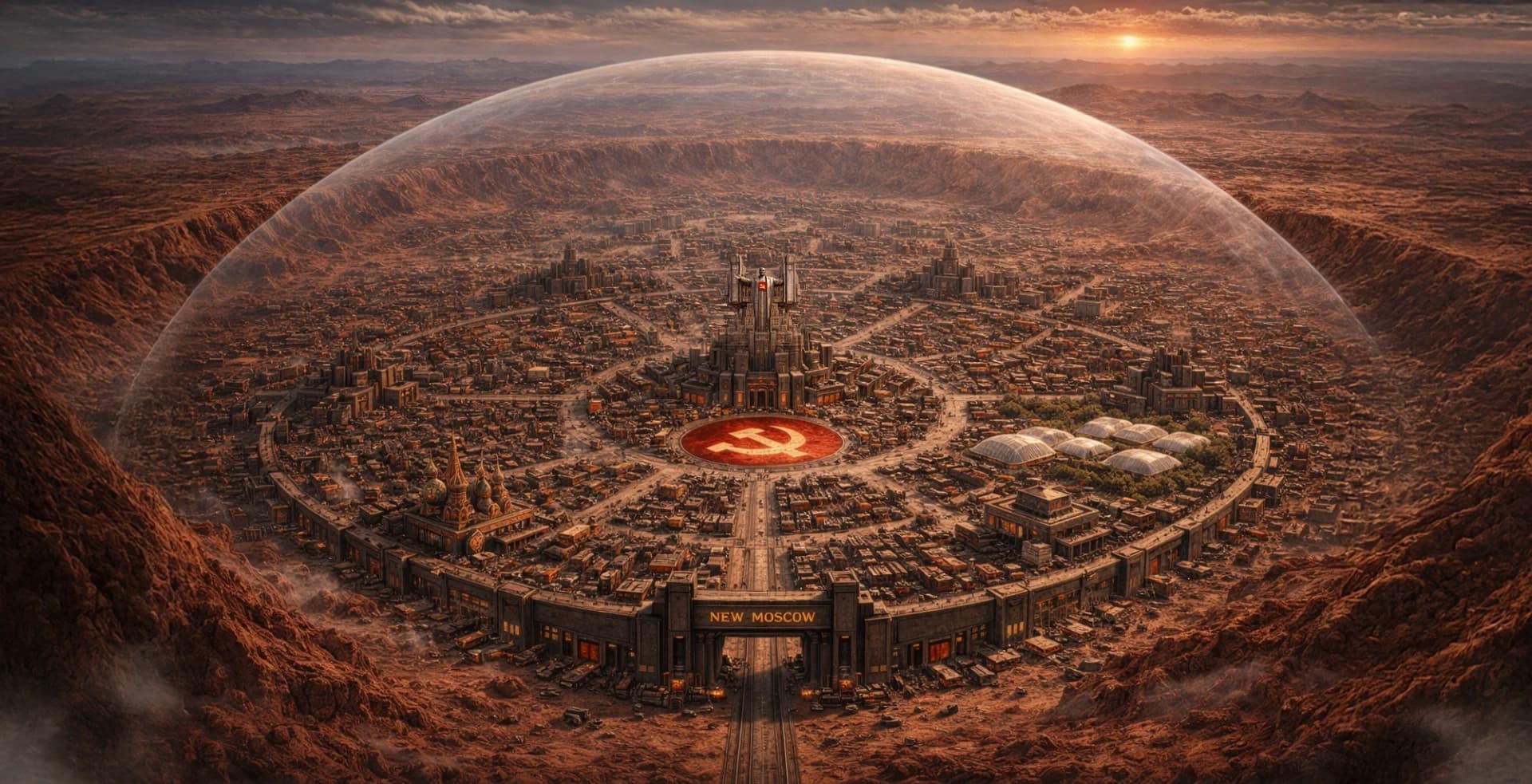 New Moscow on Mars